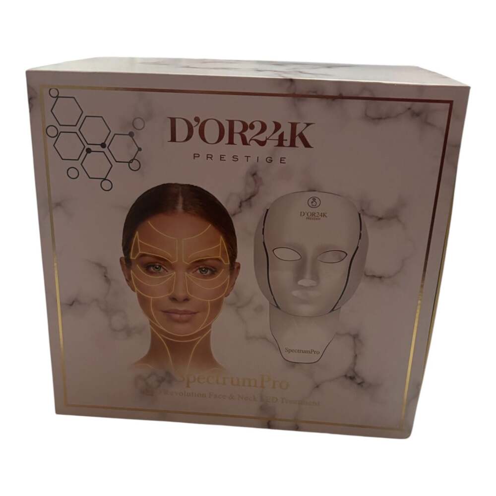 D'OR24K Prestige SpectrumPro Revolution Face & Neck LED Treatment Mask